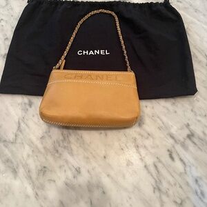 SOLD.  Vintage Mini Chanel LAX Vintage Pouchette Mini (From the 2004 Coll